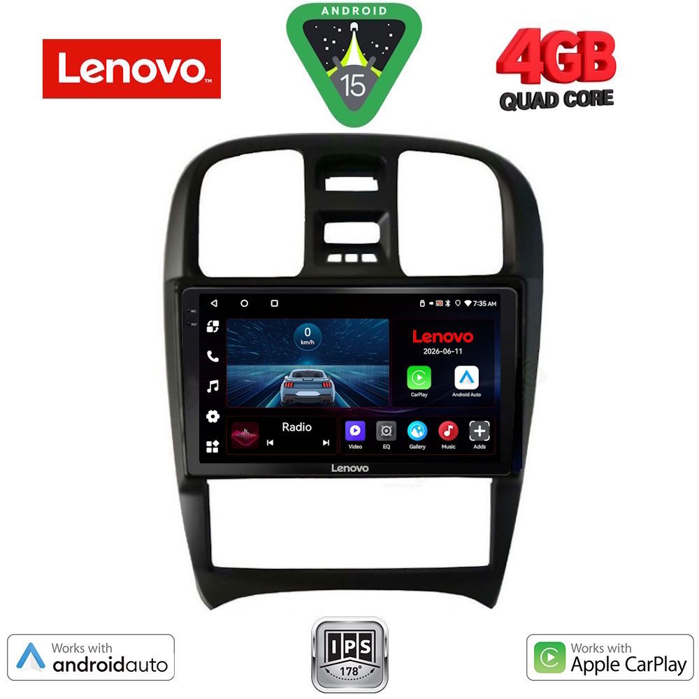 LVE7247_15 LENOVO LVE 8247_CPAA (9inc) MULTIMEDIA TABLET for HYUNDAI SONATA mod. 2000-2006 - Image 1
