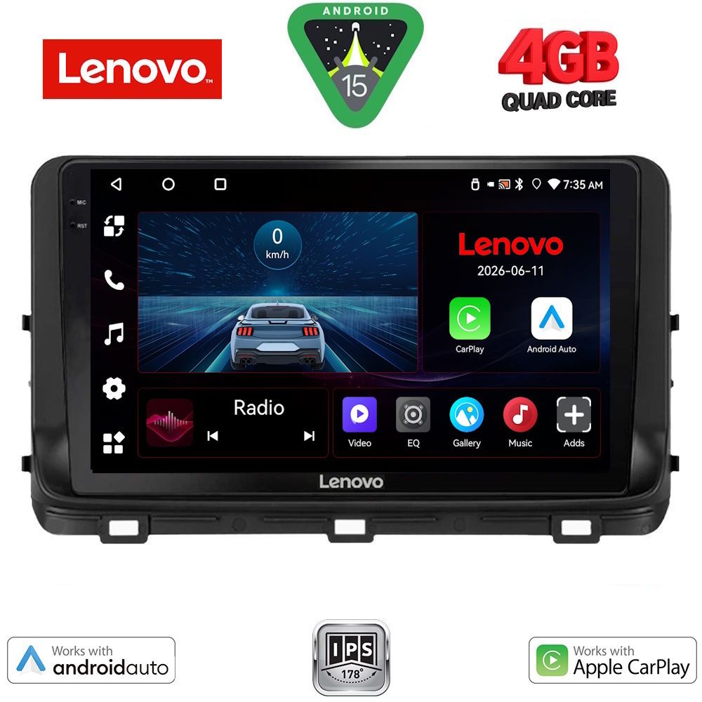 LVE7303_15 LENOVO LVE 8303_CPAA (10inc) MULTIMEDIA TABLET for KIA CEED - XCEED mod. 2018-2022 - Image 1