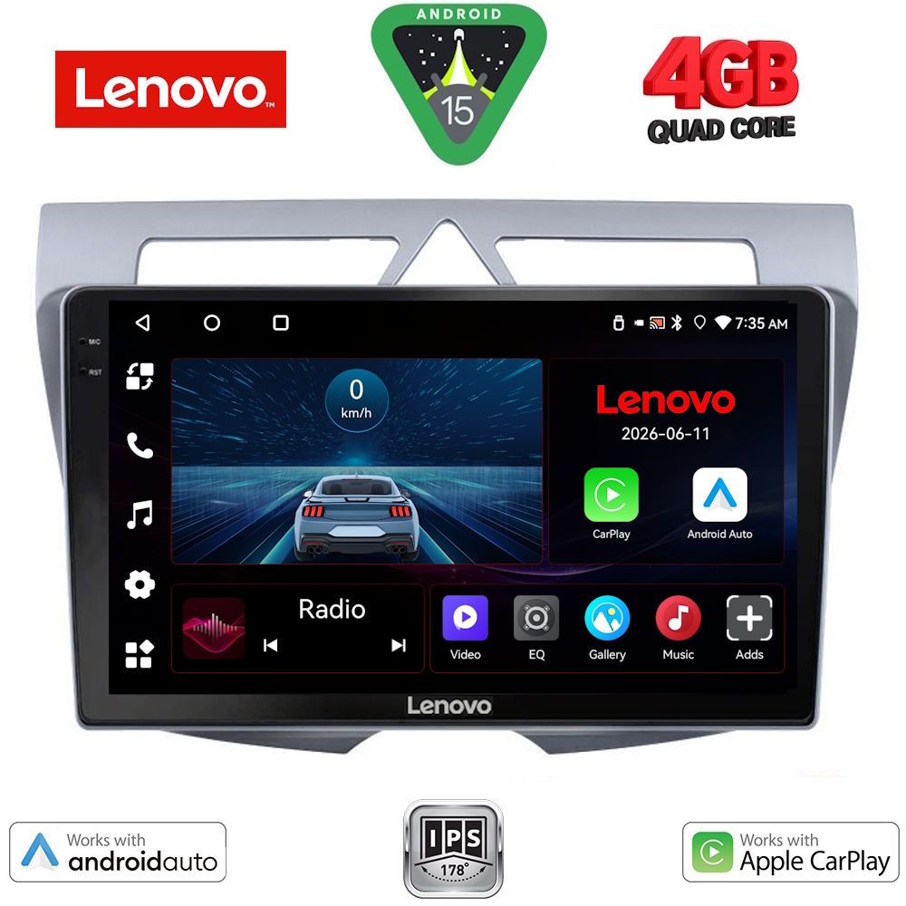 LVE7307_15 LENOVO LVE 8307_CPAA (9inc) MULTIMEDIA TABLET for KIA PICANTO mod. 2008-2011 - Image 1