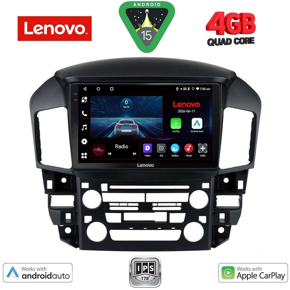 LVE7344_15 LENOVO LVE 8344_CPAA (9inc) MULTIMEDIA TABLET for LEXUS RX 300 mod. 1998-2003 - Image 1