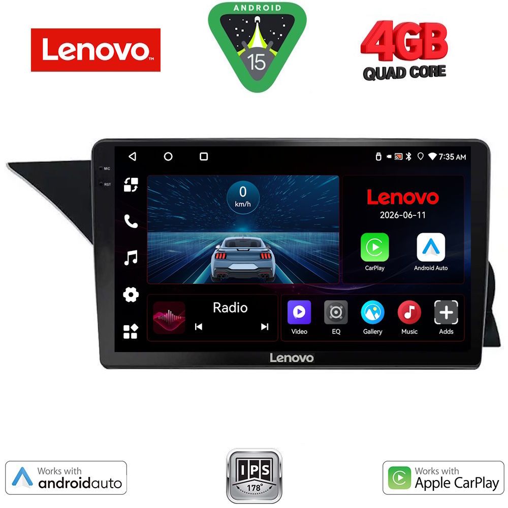 LVE7412_15 LENOVO LVE 8412_CPAA (NTG 4.5) (9inc) MULTIMEDIA TABLET for MERCEDES GLK (X204) mod. 2013-2017 - Image 1
