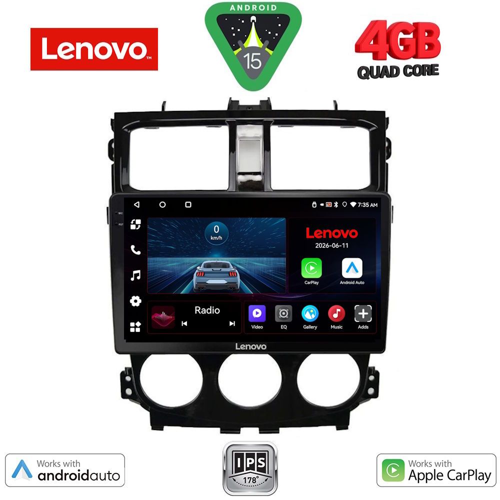 LVE7435_15 LENOVO LVE 8435_CPAA (9inc) MULTIMEDIA TABLET for MITSUBISHI COLT mod. 2013-2023 - Image 1