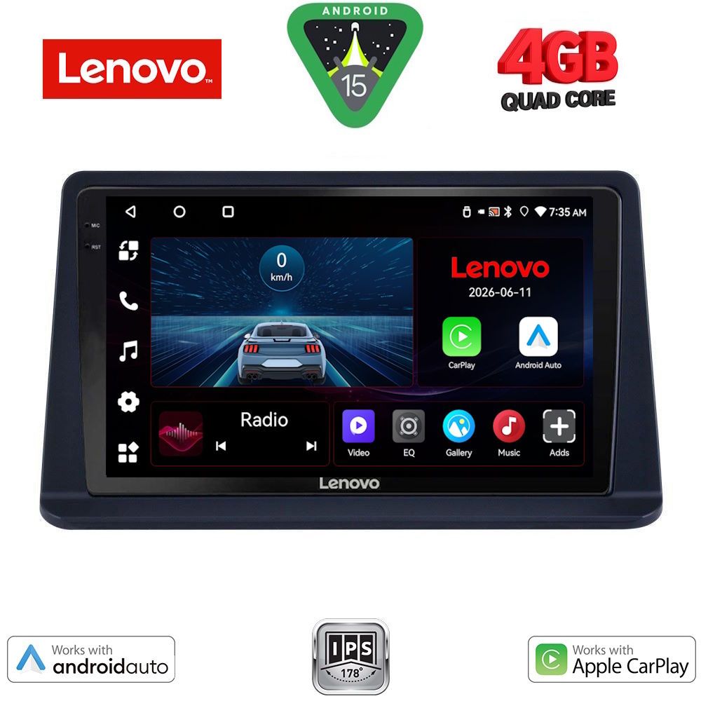 LVE7445_15 LENOVO LVE 8445_CPAA (9inc) MULTIMEDIA TABLET for MITSUBISHI PAJERO mod. 1999-2006 - Image 1