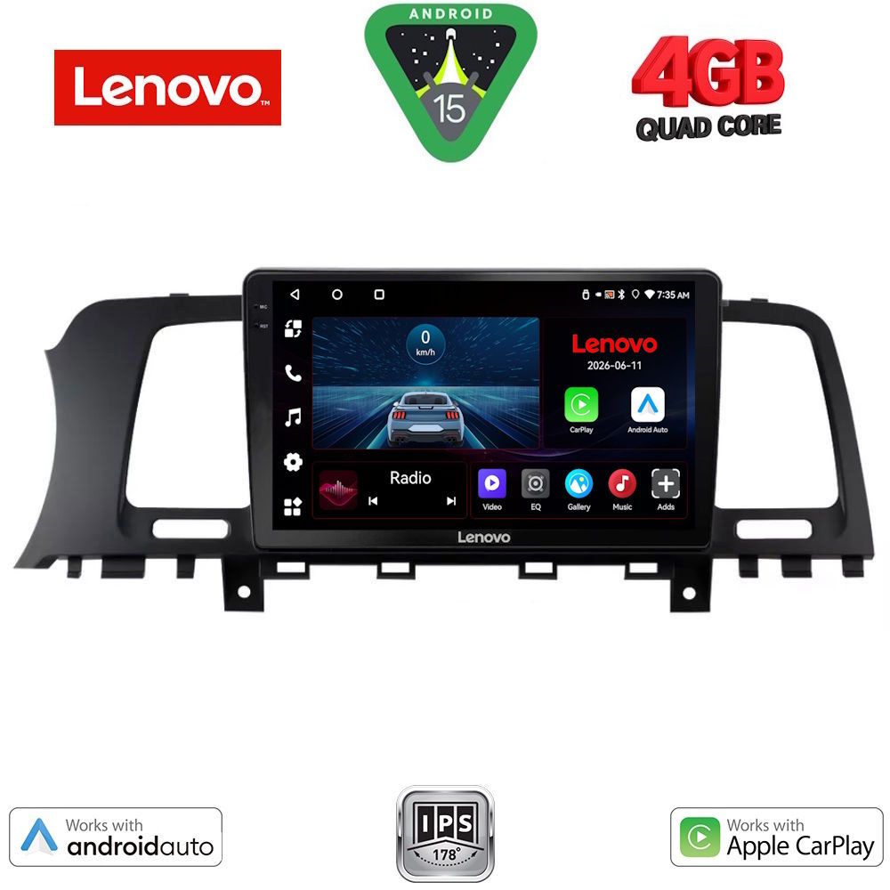 LVE7462_15 LENOVO LVE 8462_CPAA (9inc) MULTIMEDIA TABLET for NISSAN MURANO mod. 2007-2014 - Image 1