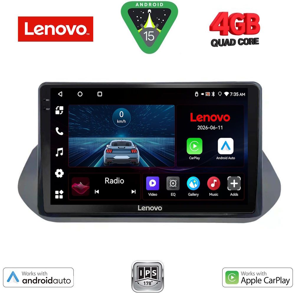LVE7469_15 LENOVO LVE 8469_CPAA (10inc) MULTIMEDIA TABLET for NISSAN QASHQAI mod. 2021-2024 - Image 1