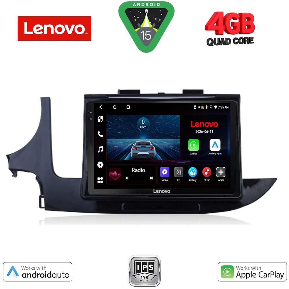 LVE7497_15 LENOVO LVE 8497_CPAA (9inc) MULTIMEDIA TABLET for OPEL MOKKA mod. 2016-2021 - Image 1