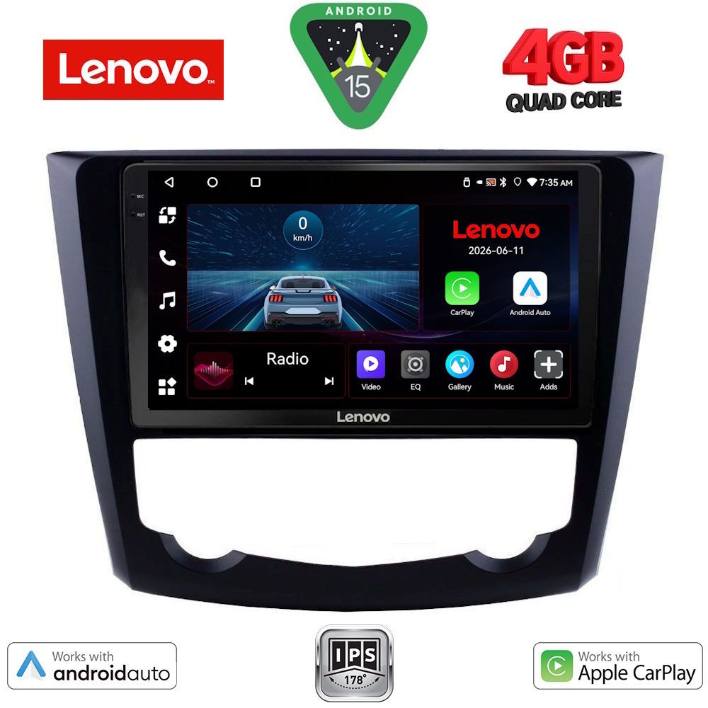 LVE7549_15 LENOVO LVE 8549_CPAA (9inc) MULTIMEDIA TABLET for RENAULT KADJAR mod. 2015-2022 - Image 1