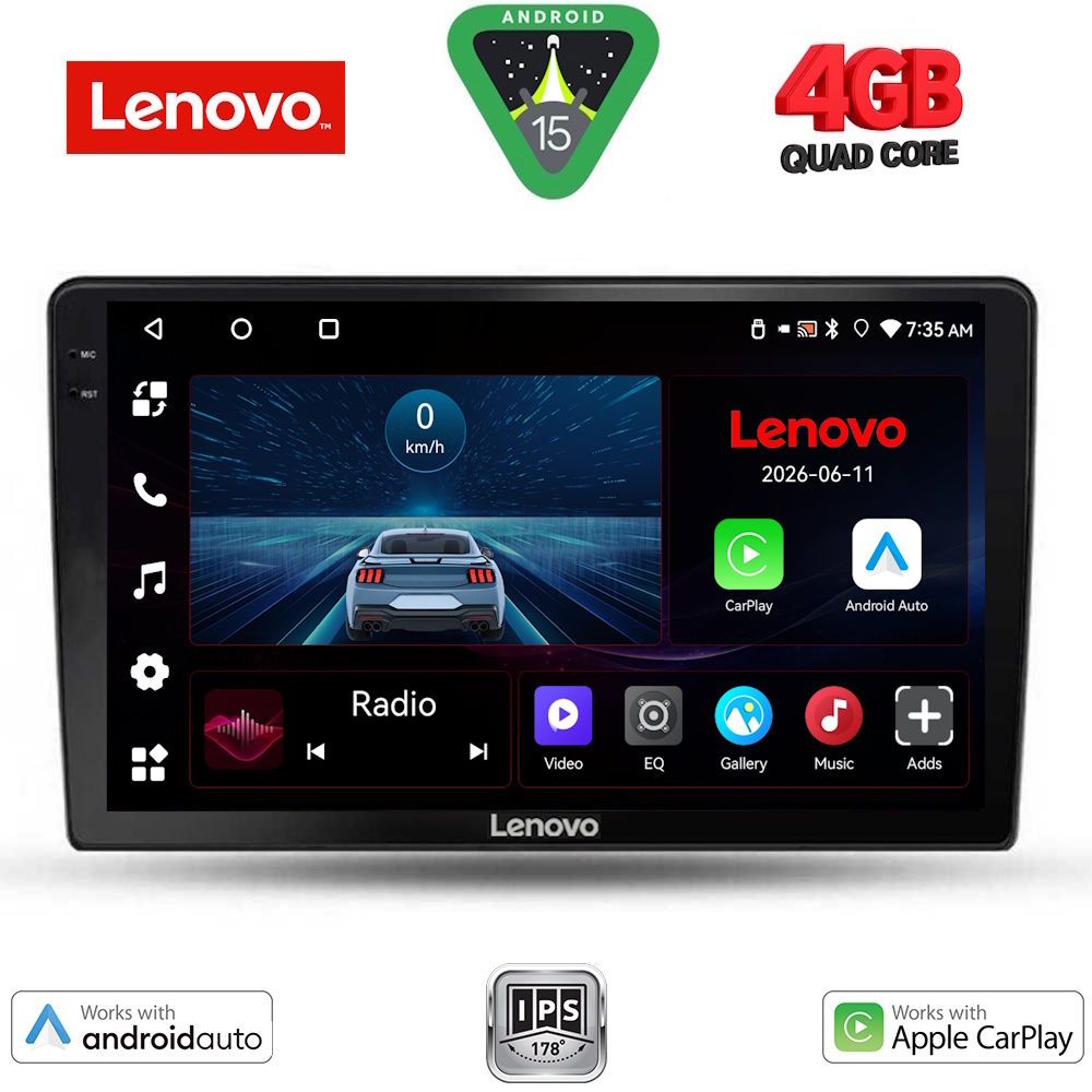 LVE7656_15 LENOVO LVE 8656_CPAA (9inc) MULTIMEDIA TABLET for SSANGYONG REXTON mod. 2002-2006 - Image 1