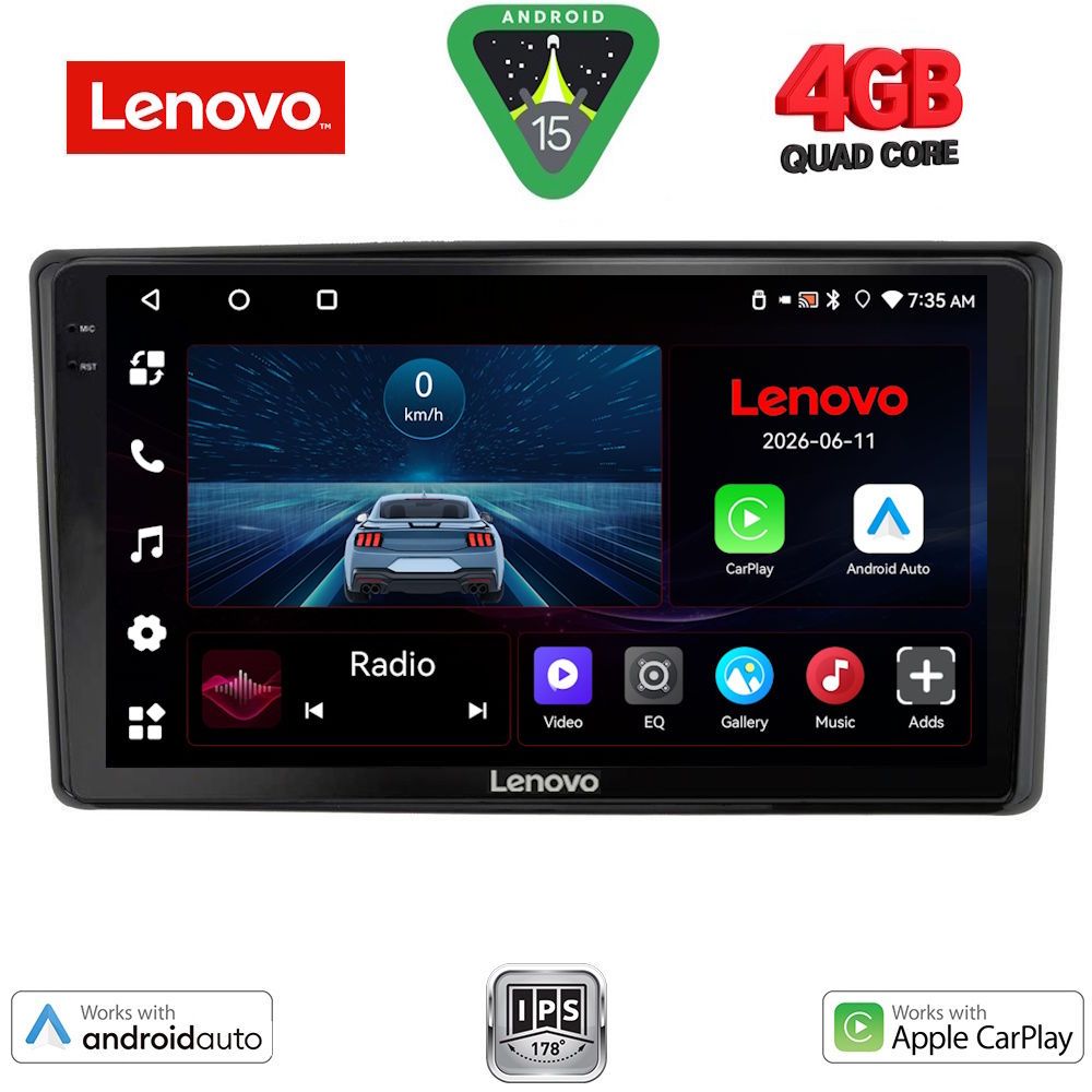 LVE7701_15 LENOVO LVE 8701_CPAA (10inc) MULTIMEDIA TABLET for TOYOTA RAIZE mod. 2020-2026 - Image 1