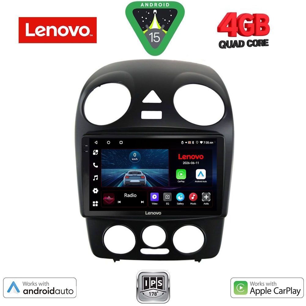 LVE7742_15 LENOVO LVE 8742_CPAA (9inc) MULTIMEDIA TABLET for VW BEETLE mod. 2004-2011 - Image 1