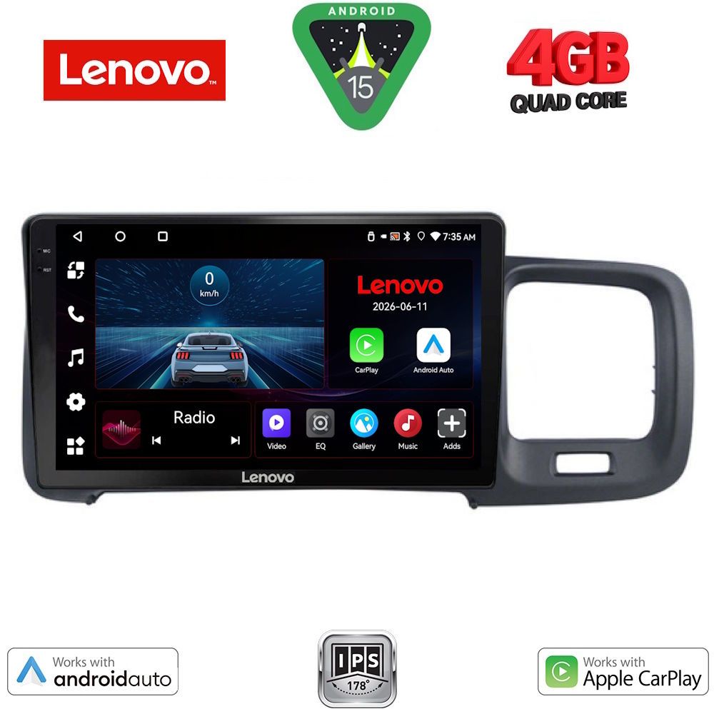 LVE7785_15 LENOVO LVE 8785_CPAA (9inc) MULTIMEDIA TABLET for VOLVO S60 mod. 2010-2018 - Image 1