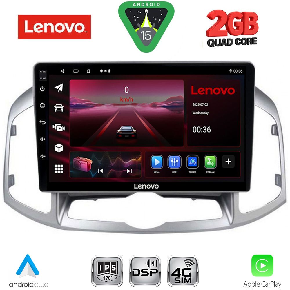 LVF5071_15 LENOVO LVF 5071_CPA (10inc) MULTIMEDIA for CHEVROLET CAPTIVA mod. 2012-2018 - Image 1