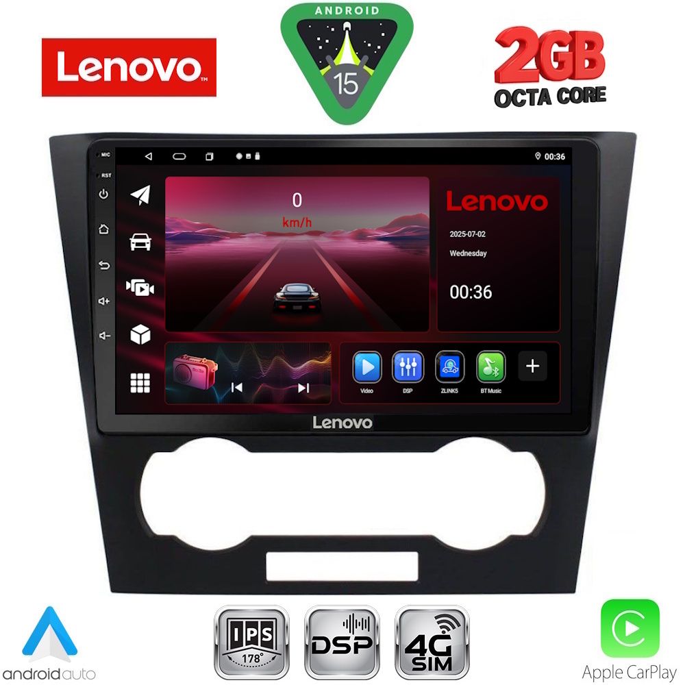 LVF5073_15_ LENOVO LVF 5073_CPA (9inc) MULTIMEDIA TABLET for CHEVROLET EPICA mod. 2006-2011 - Image 1