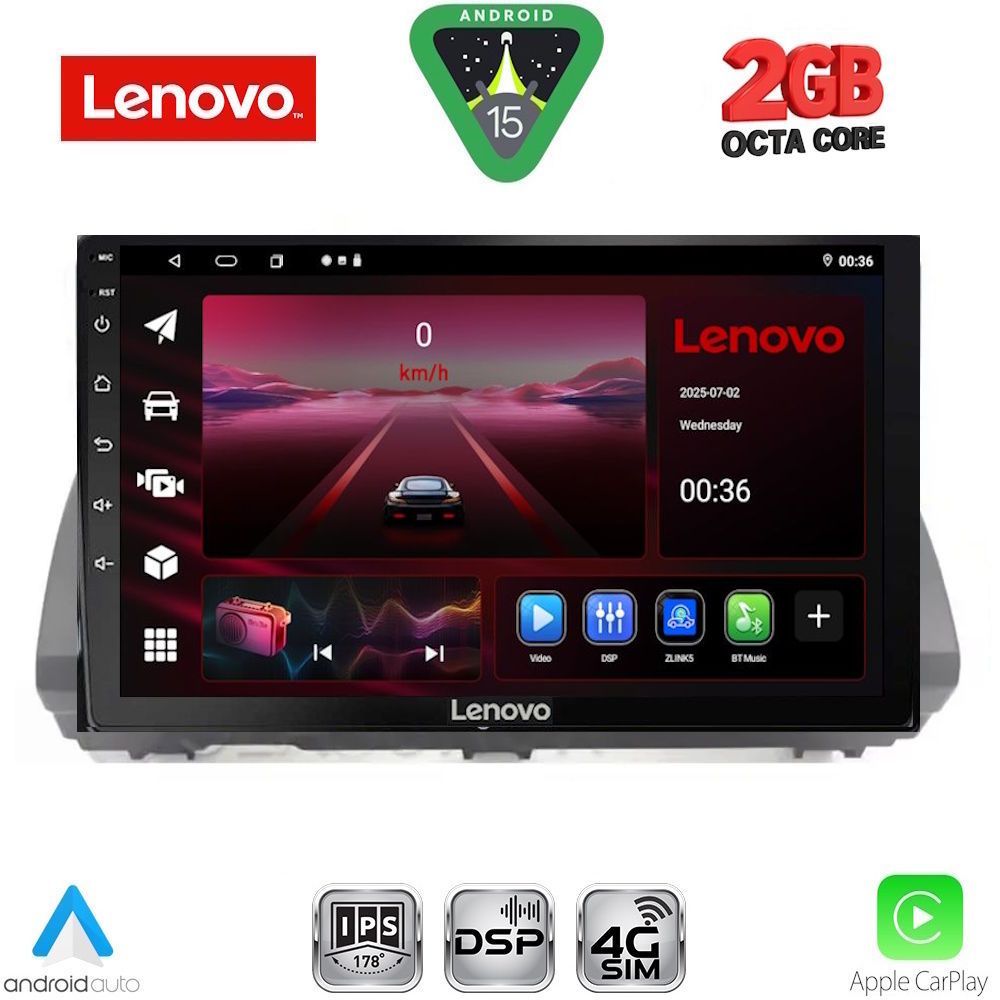 LVF5109B_15_ LENOVO LVF 5109B_CPA (10inc) MULTIMEDIA TABLET for DACIA LOGAN - SANDERO - JOGGER mod. 2020-2026 - Image 1