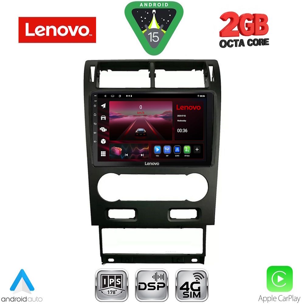 LVF5161_15_ LENOVO LVF 5161A_CPA (9inc) MULTIMEDIA TABLET for FORD MONDEO mod. 2003-2006 - Image 1
