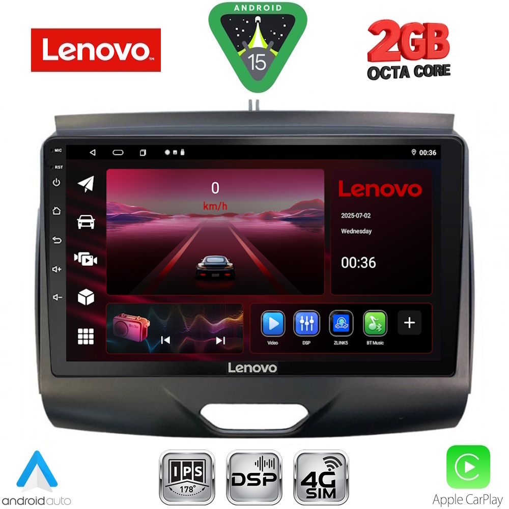 LVF5172_15__ LENOVO LVF 5172B_CPA (9inc) MULTIMEDIA TABLET for FORD RANGER mod. 2015-2018 - Image 1