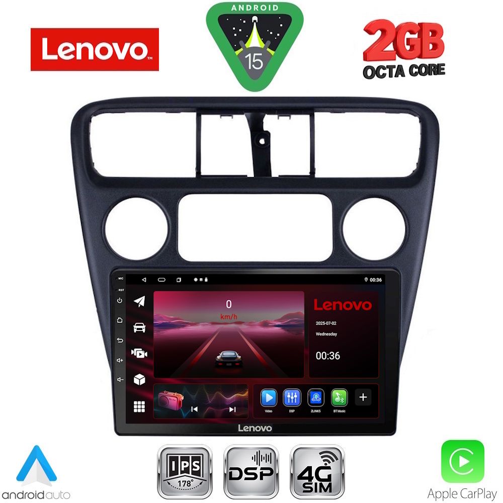 LVF5181_15_ LENOVO LVF 5181_CPA (9inc) MULTIMEDIA TABLET for HONDA ACCORD COUPE mod. 1998-2004 - Image 1