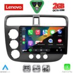 LENOVO LVF 5187_CPA (9inc) MULTIMEDIA TABLET for HONDA CIVIC 4D mod. 2001-2006 - Image 2