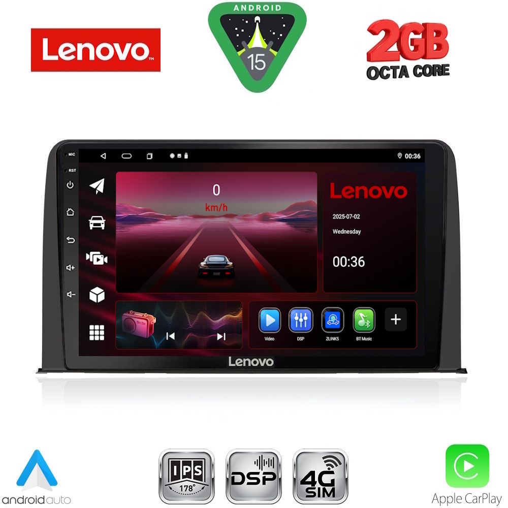 LVF5199_15_ LENOVO LVF 5199_CPA (10inc) MULTIMEDIA TABLET for HONDA CRV mod. 2017-2023 - Image 1