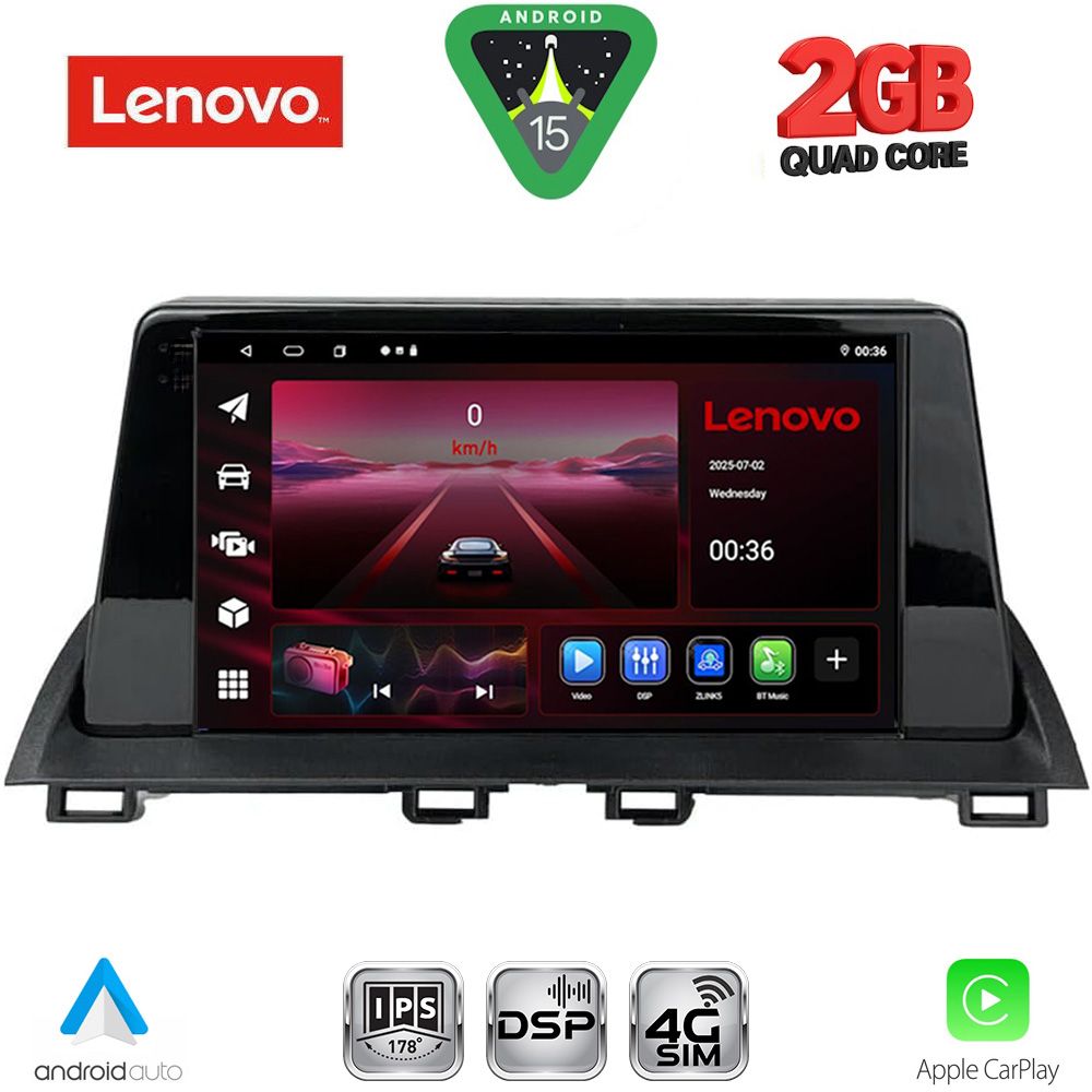 LVF5367_15 LENOVO LVF 5367_CPA (9inc) MULTIMEDIA TABLET for MAZDA 3 mod. 2014-2019 - Image 1