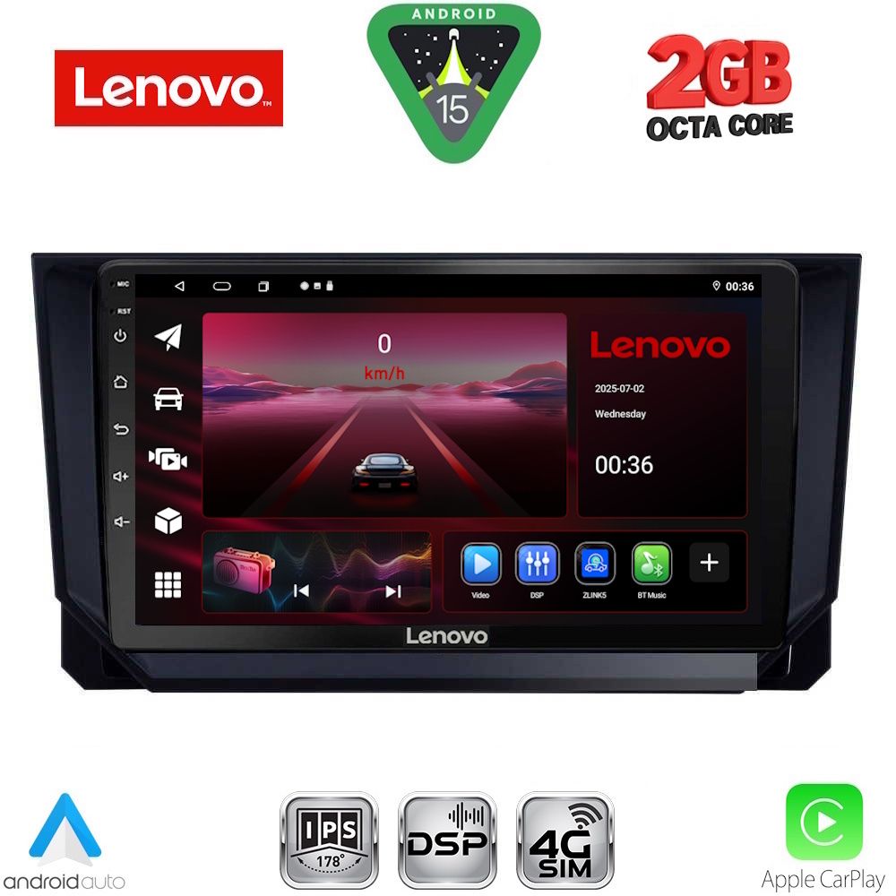 LVF5391_15_ LENOVO LVF 5391_CPA (10inc) MULTIMEDIA TABLET for MAZDA CX9 mod. 2006-2015 - Image 1