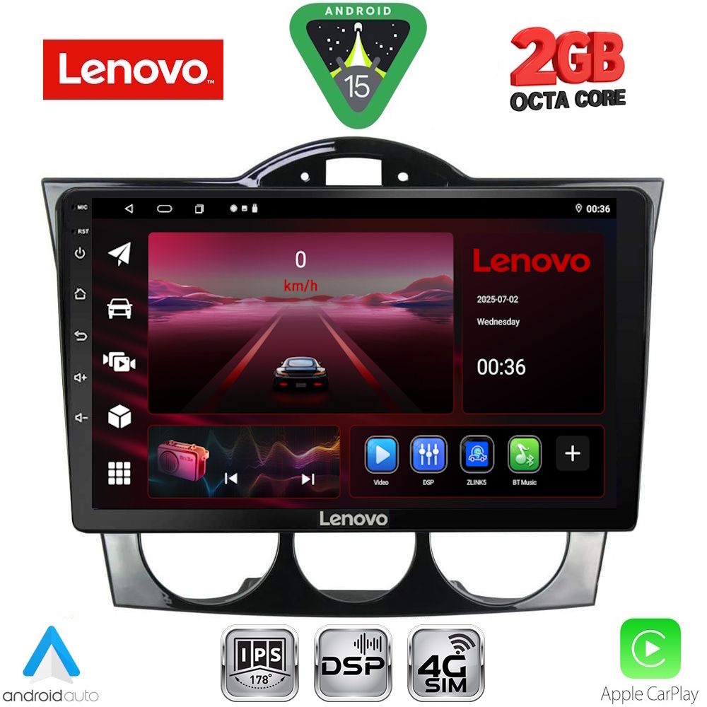 LVF5394_15_ LENOVO LVF 5394_CPA (9inc) MULTIMEDIA TABLET for MAZDA RX8 mod. 2001-2008 - Image 1