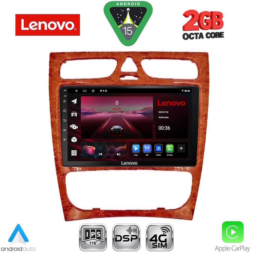 LVF5402CH_15_ LENOVO LVF 5402CH_CPA (9inc) MULTIMEDIA TABLET for MERCEDES C (W203) mod. 1999-2004 - Image 1