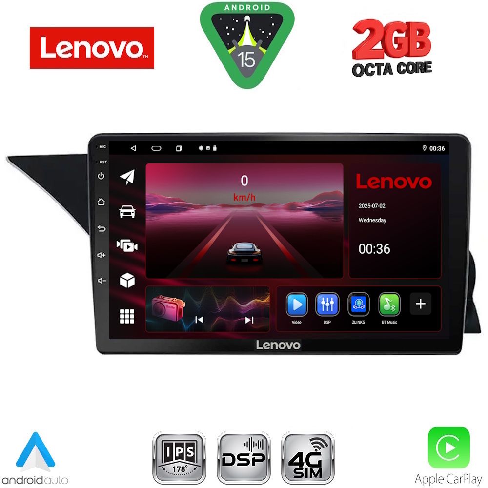 LVF5411_15_ LENOVO LVF 5411_CPA (NTG 4.0) (9inc) MULTIMEDIA TABLET for MERCEDES GLK (X204) mod. 2008-2012 - Image 1