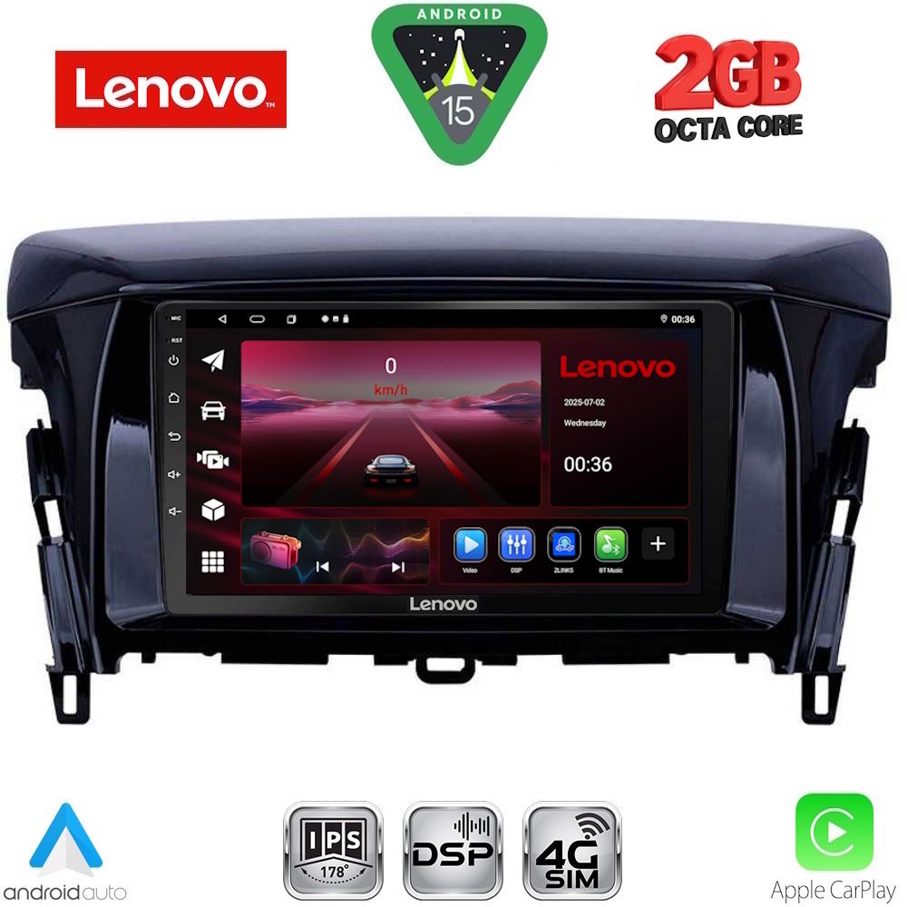 LVF5432_15_ LENOVO LVF 5432_CPA (9inc) MULTIMEDIA TABLET for MITSUBISHI ECLIPSE CROSS mod. 2018-2026 - Image 1