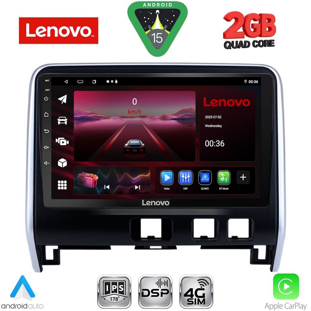LVF5471_15_ LENOVO LVF 5471_CPA (10inc) MULTIMEDIA TABLET for NISSAN SERENA mod. 2016-2022 - Image 1