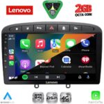 LENOVO LVF 5513BL_CPA (9inc) MULTIMEDIA TABLET for PEUGEOT 308 mod.2007-2012 - RCZ mod. 2009-2015 (BLACK) - Image 2