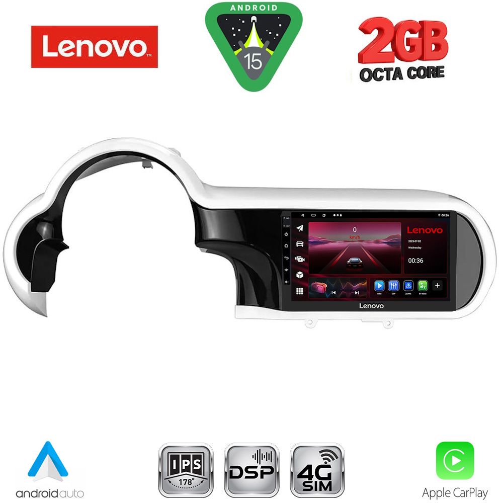 LVF5561_15 LENOVO LVF 5561_CPA (9inc) MULTIMEDIA TABLET for RENAULT TWINGO mod. 2014-2024 - Image 1