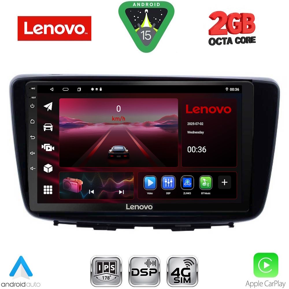LVF5672_15_ LENOVO LVF 5672_CPA (9inc) MULTIMEDIA TABLET for SUZUKI BALENO mod. 2016-2022 - Image 1