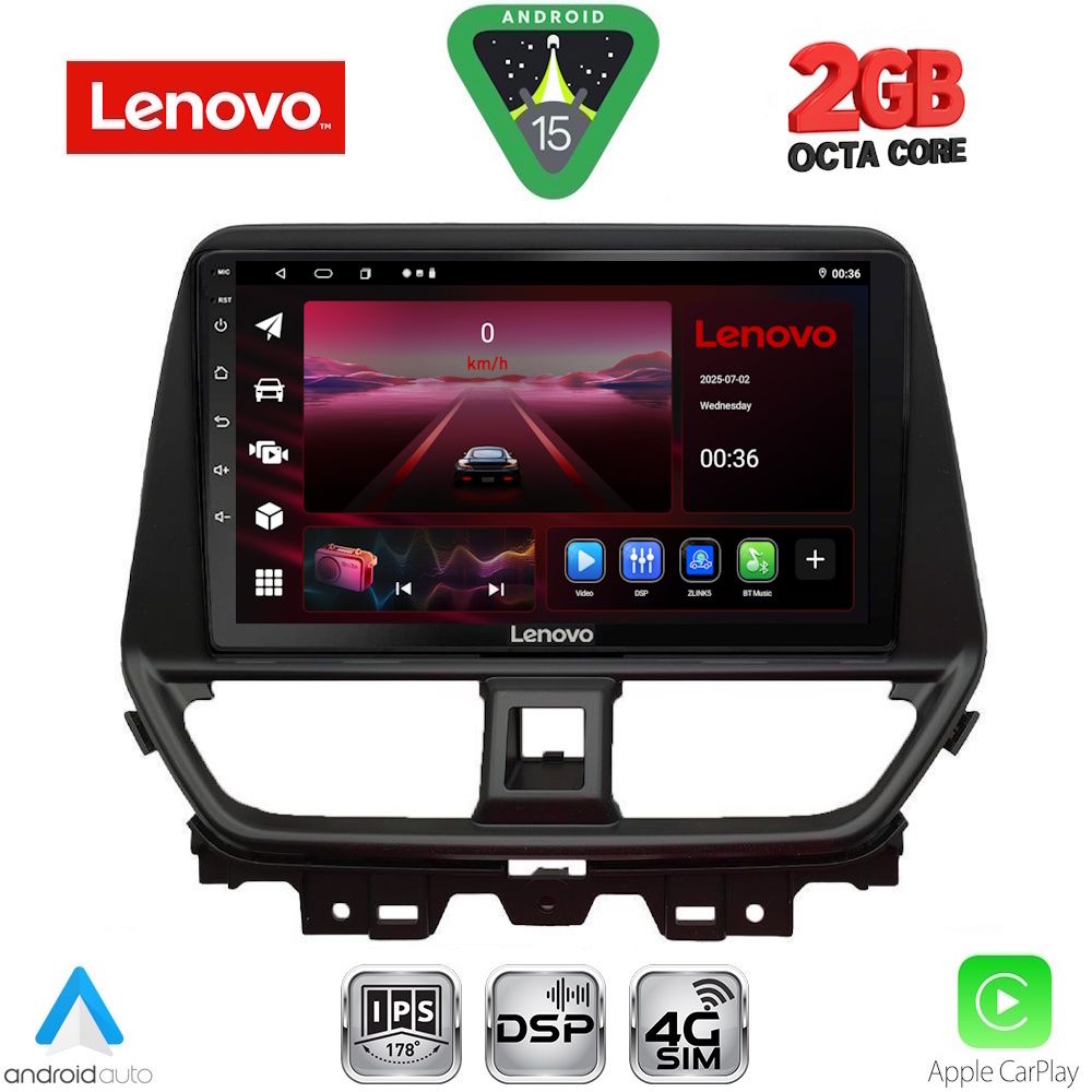 LVF5673_15_ LENOVO LVF 5673_CPA (9inc) MULTIMEDIA TABLET for SUZUKI BALENO mod. 2022-2026 - Image 1