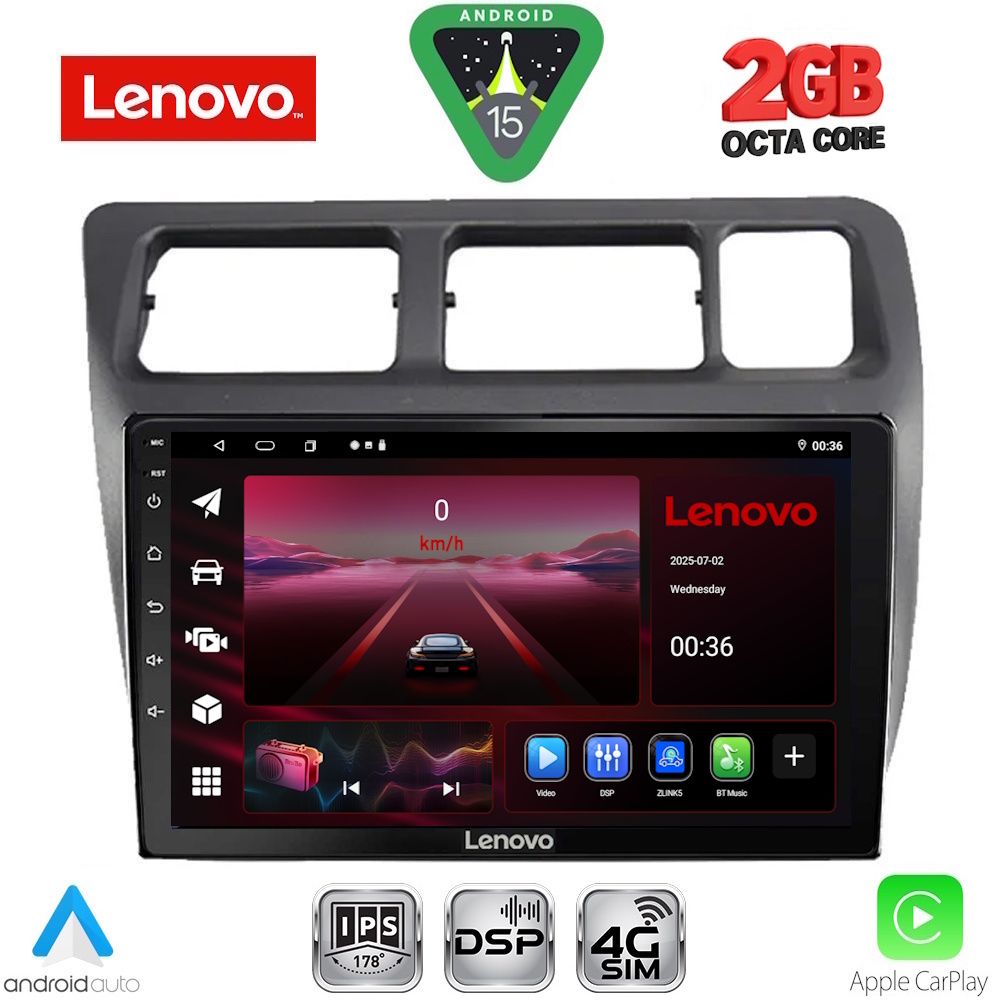 LVF5710_15_ LENOVO LVF 5710_CPA (9inc) MULTIMEDIA TABLET for TOYOTA COROLLA mod. 1992-1997 - Image 1