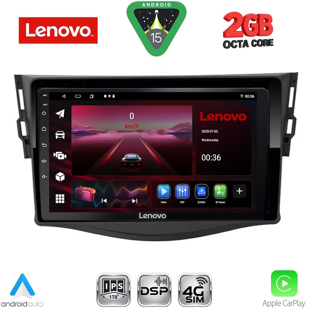 LVF5731_15_ LENOVO LVF 5731_CPA (9inc) MULTIMEDIA TABLET for TOYOTA RAV 4 mod. 2006-2012 - Image 1