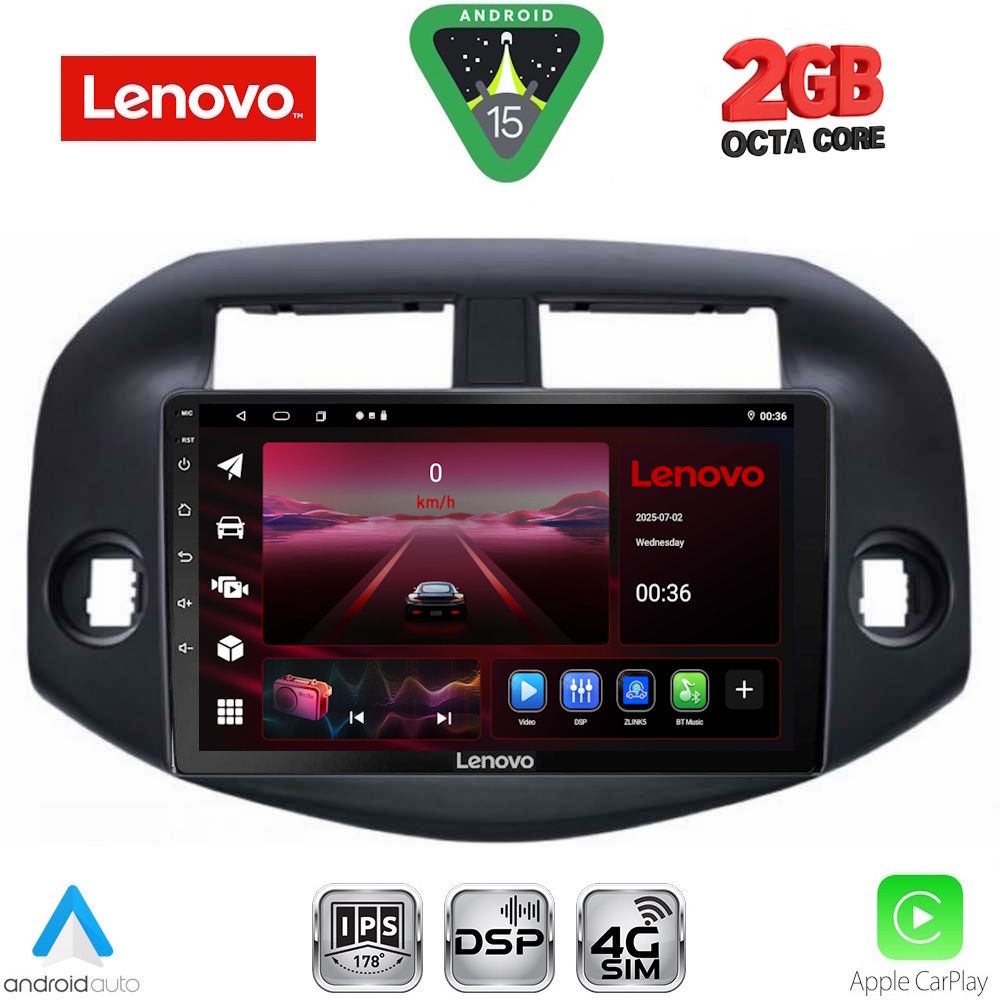 LVF5732_15_ LENOVO LVF 5732_CPA (10inc) MULTIMEDIA TABLET for TOYOTA RAV 4 mod. 2006-2012 - Image 1