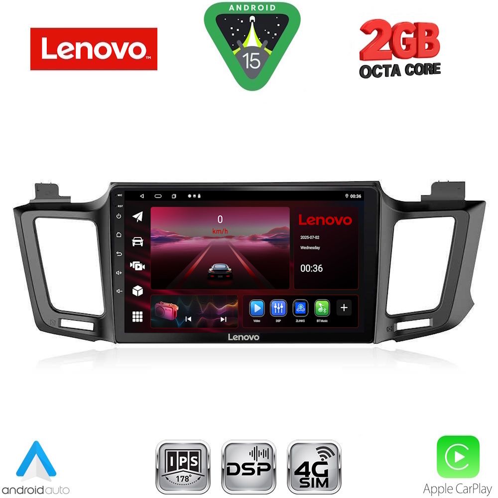 LVF5733_15_ LENOVO LVF 5733_CPA (10inc) MULTIMEDIA TABLET for TOYOTA RAV 4 mod. 2013-2019 - Image 1