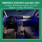 DIQ AMBIENT 8176 ED117 – BENZ E (W213) (Digital iQ Ambient Light for Mercedes E (W213) mod. 2017-2020 with 14 Lights) - Image 2