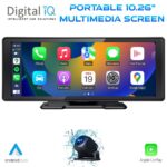 DIGITAL IQ PNA 9900_CPAA (10.26inc) (PORTABLE DVR MULTIMEDIA CARPLAY & ANDROID AUTO) - Image 2