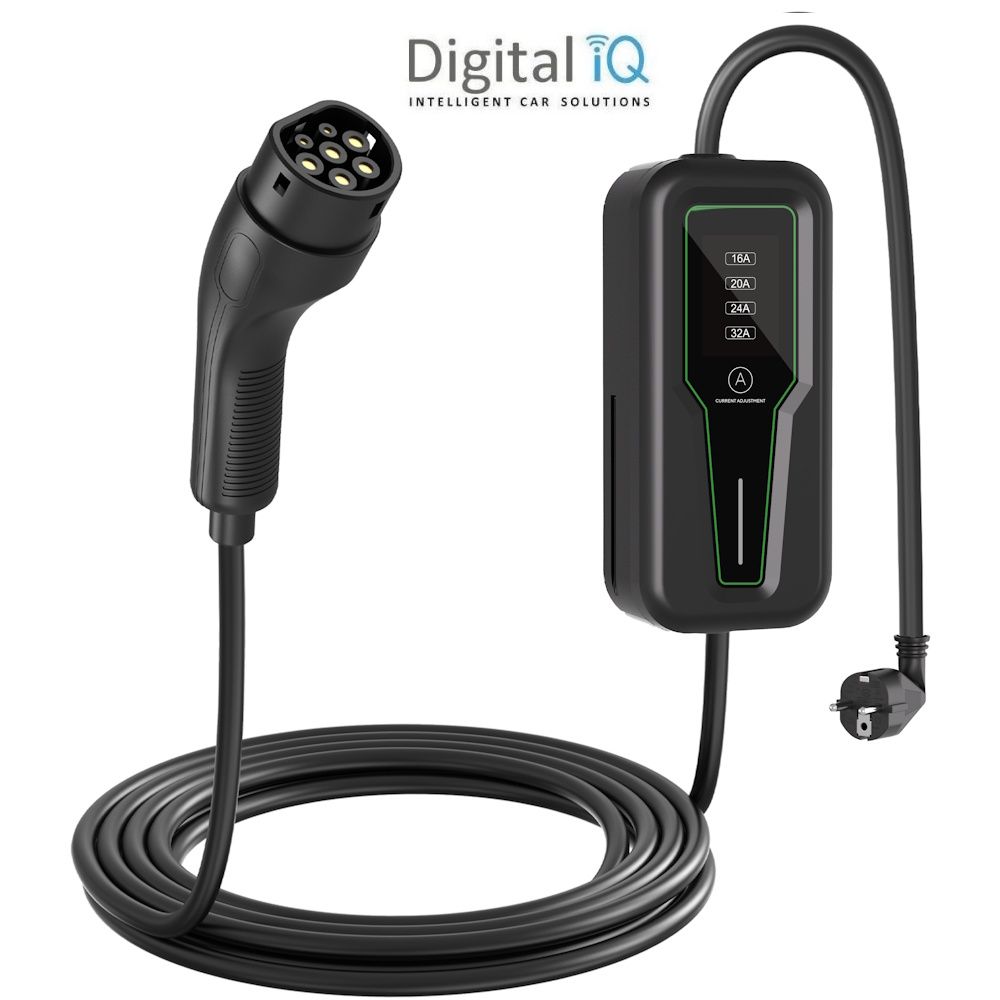 PRL01635 DIQ EV PRL 01635 (PORTABLE EV CHARGER TYPE 2 PEVC16A01 - 16A - 3.5kW) - Image 1