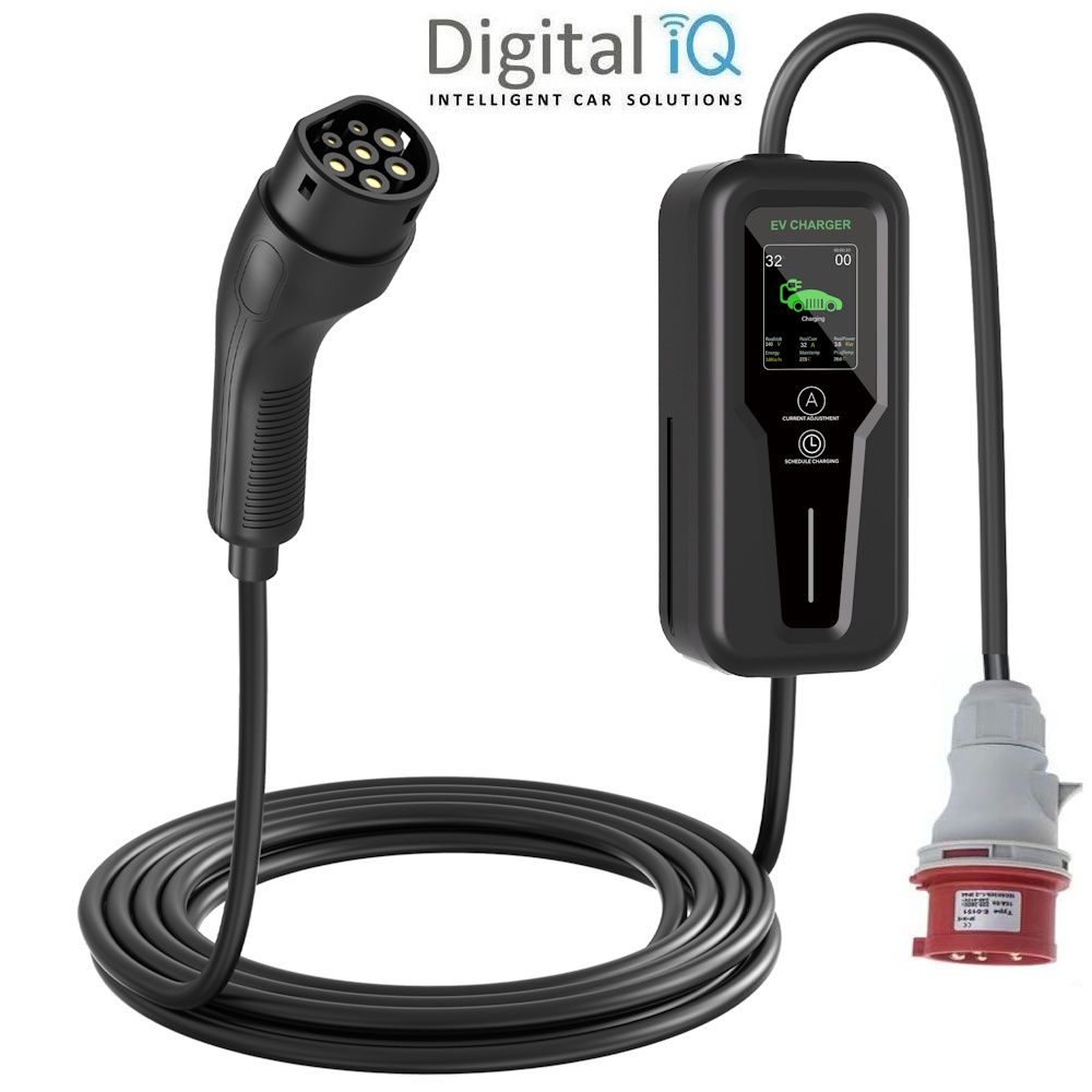 PRT16011 DIQ EV PRT 16011 (PORTABLE EV CHARGER TYPE 2 PEVC163A01 - 3x16A - 11kW) - Image 1