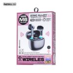 REMAX ALLOYBUDS M6 (WHITE) ZINC ALLOY TRUE WIRELESS EARBUDS - Image 2