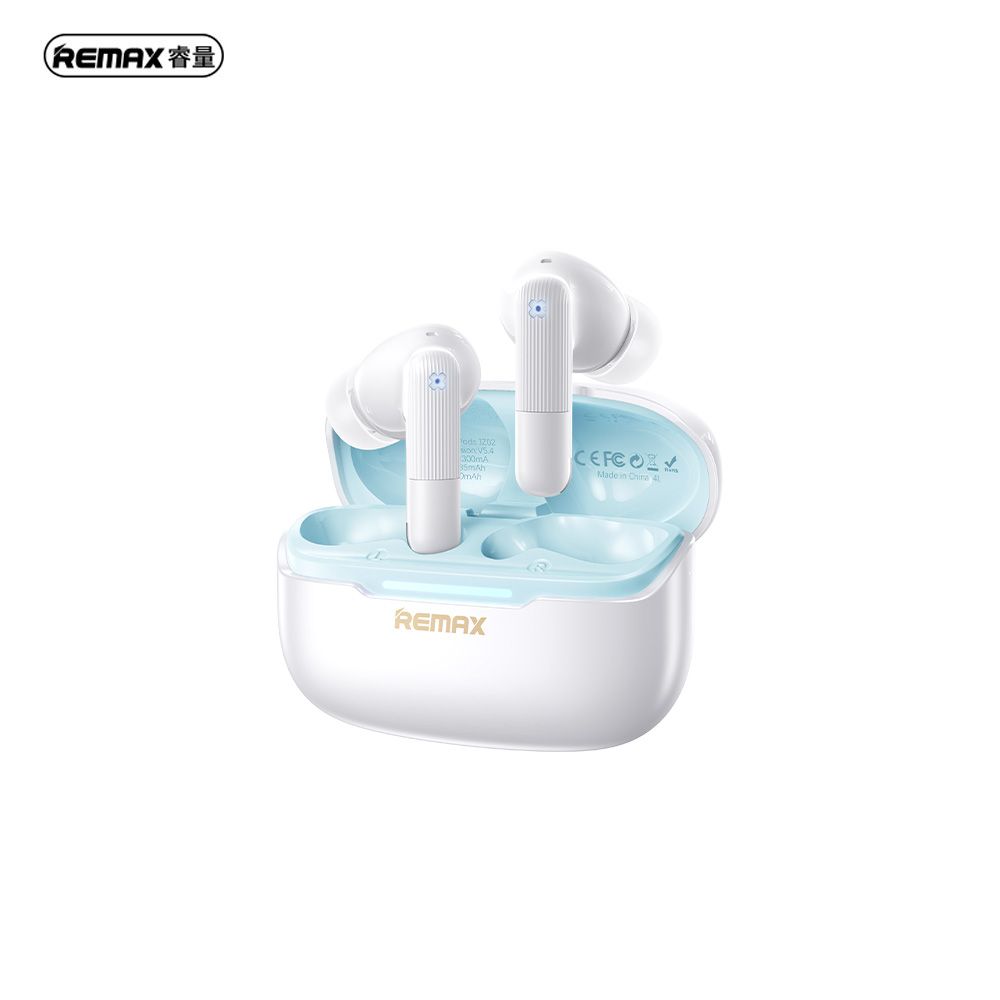 REMAX_COZYPODS_JZ02_white_01 REMAX COZYPODS JZ02 (WHITE) NOISE REDUCTION EARBUDS - Image 1