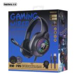REMAX RM-705 GAMING WIRED HEADPHONES - Image 2