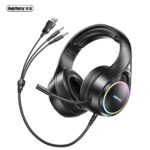 REMAX RM-708 (BLACK) RGB WIRED HEADSET
