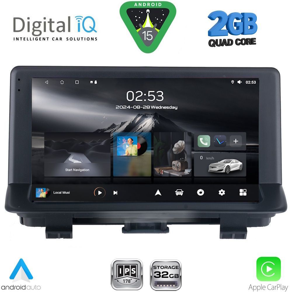 RSD1013_15-1 DIGITAL IQ RSD 1012_CPA (9inc) MULTIMEDIA TABLET for AUDI Q3 mod. 2012-2018 (High Version) - Image 1