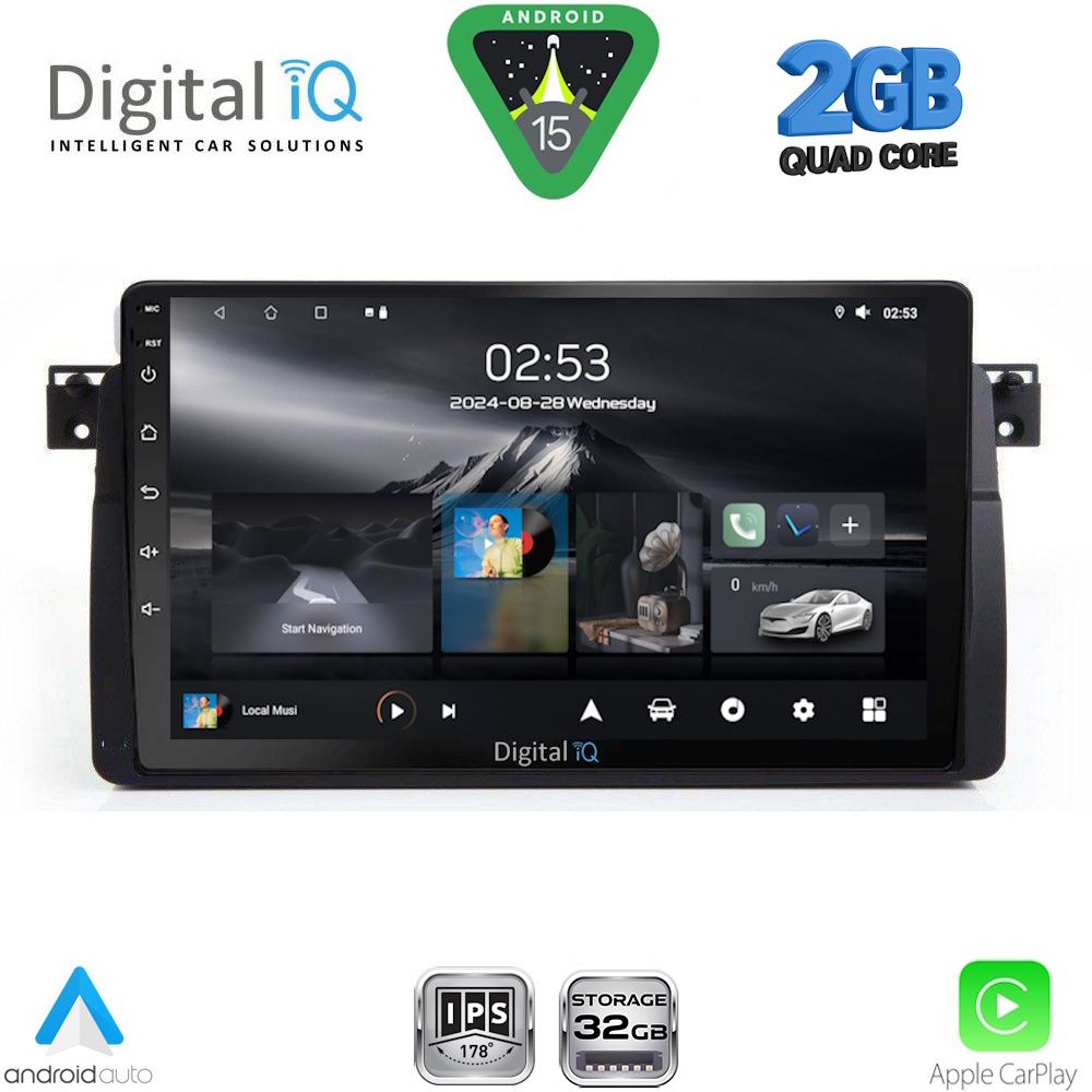 RSD1042_15 DIGITAL IQ RSD 1042_CPA (9inc) MULTIMEDIA TABLET for BMW E46 mod. 1998-2005 - Image 1