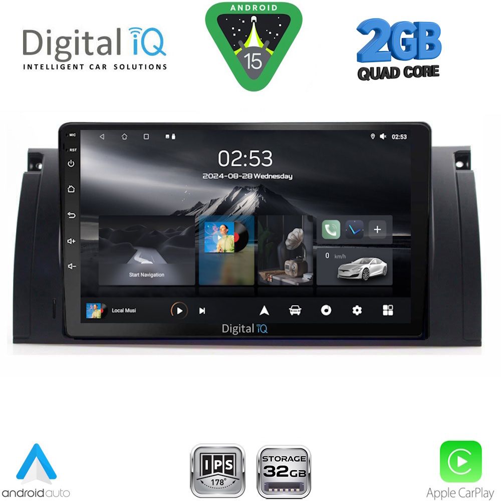 RSD1045_15 DIGITAL IQ RSD 1045_CPA (9inc) MULTIMEDIA TABLET for BMW Series 5 (E39) mod. 1997-2005 | X5 (E53) mod. 1999-2006 - Image 1