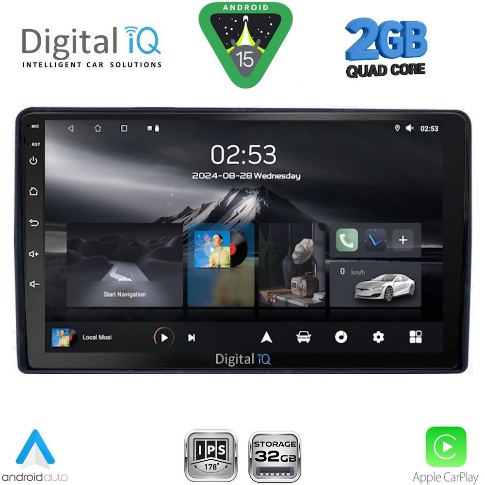 RSD1081_15 DIGITAL IQ RSD 1081_CPA (9inc) MULTIMEDIA TABLET for CITROEN – PEUGEOT mod. 2008-2018 - Image 1
